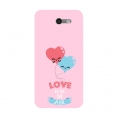 Funda Movil Back Cover Dulcissimo GEL Love IS IN THE AIR Pink para Samsung J3 2017