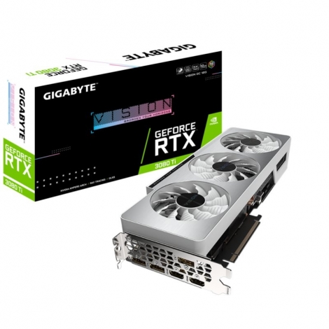 Tarjeta Grafica PCIE Nvidia GF RTX 3080 ti Vision LHR OC 12GB DDR6 3XDP 2Xhdmi