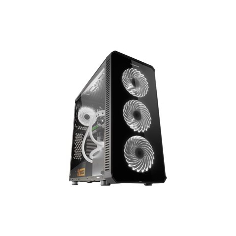 Caja Mediatorre ATX NOX Hummer TGX RGB Cristal Templado Black