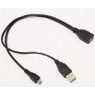 Cable Kablex OTG USB Hembra / Micro USB Macho / USB Macho
