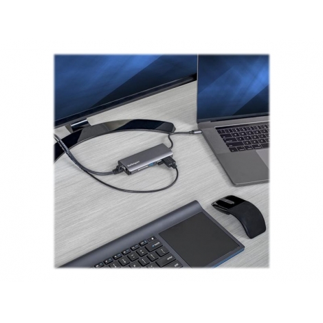 Puerto Replicador USB-C Startech HDMI + RJ45 + 2Xusb 3.0 + USB-C + SD