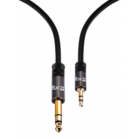 Cable Kablex Audio Jack 6.3MM Macho / Jack 3.5MM Macho 2M