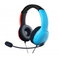 Auricular + MIC PDP Gaming LVL40 Headset Wired Blue / red