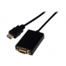 Adaptador MCL HDMI Macho / VGA Hembra