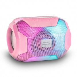 Altavoz Bluetooth Mars Gaming Msbax 10W Micro SD FM USB RGB Pink