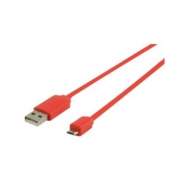 Cable Kablex USB Macho / Micro USB B Macho 1M red