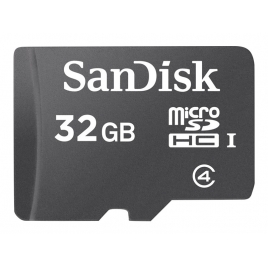 Memoria Micro SD 32GB Sandisk Class 4