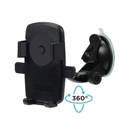 Soporte Coche Mobilis Black Automatic 2IN1 Universal