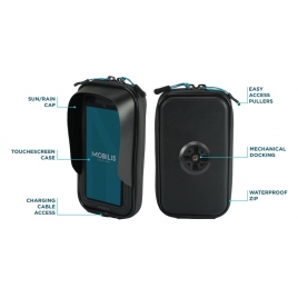 Soporte Smartphone Mobilis U.Fix Universal ARM Bike Mount + Funda