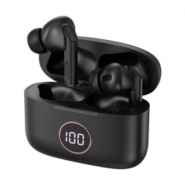 Auricular IN-EAR + MIC Cool Dual POD AIR PRO Bluetooth Black