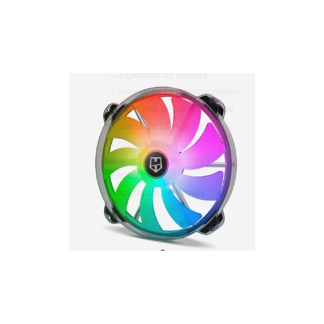 Ventilador 20CM 200X200x25mm NOX Hummer Argb