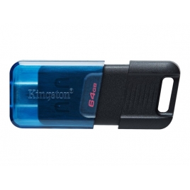Memoria USB-C 64GB Kingston DT80M Blue / Black