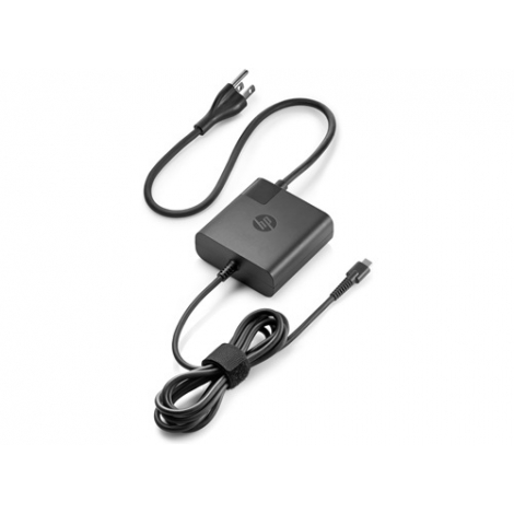 Cargador USB-C HP 65W  Black
