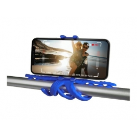 Soporte Selfie Celly Flexible Squiddy Blue