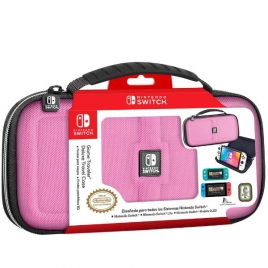 Funda Nintendo Switch Traveler Deluxe Travel Case Pink