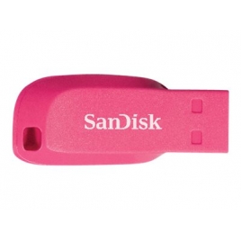 Memoria USB 16GB Sandisk Cruzer Blade Pink
