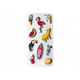 Sticker Celly Adhesivo Figuras Tropical