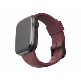 Correa UAG [U] Silicone para Apple Watch 38/40/41MM Aubergine