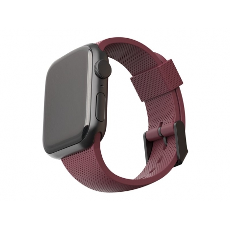 Correa UAG [U] Silicone para Apple Watch 38/40/41MM Aubergine