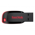 Memoria USB 128GB Sandisk Cruzer Blade Black / red