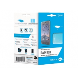 Funda Movil Mobilis Waterproof KIT U.Fix Rain Transparente 3.5-4.6"