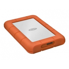 Disco Duro USB 5TB Lacie Rugged Mini 2.5" Silver / Orange
