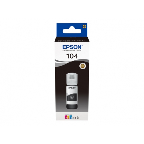 Bote de Tinta Epson 104 Black 65ML Ecotank