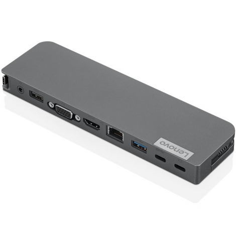 Puerto Replicador USB-C Lenovo HDMI + RJ45 + VGA + USB + USB 3.0 + USB-C + Jack