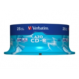 CD-R Verbatim 700MB 48X Lata 25U