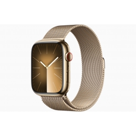 Apple Watch Series 9 GPS + Cell 41MM Gold Stainless Steel + Correa Milanese Loop Gold