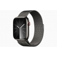 Apple Watch Series 9 GPS + Cell 41MM Graphite Stainless Steel + Correa Milanese Loop Graphite