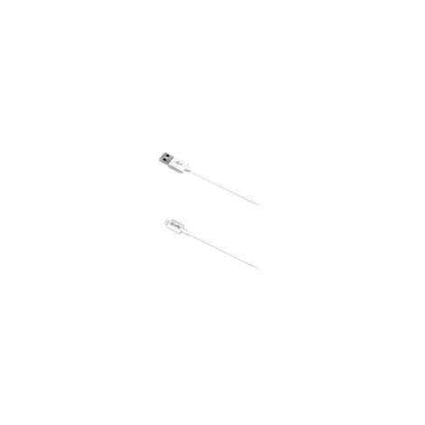 Cable Celly USB Macho / Lightning Macho 2M White