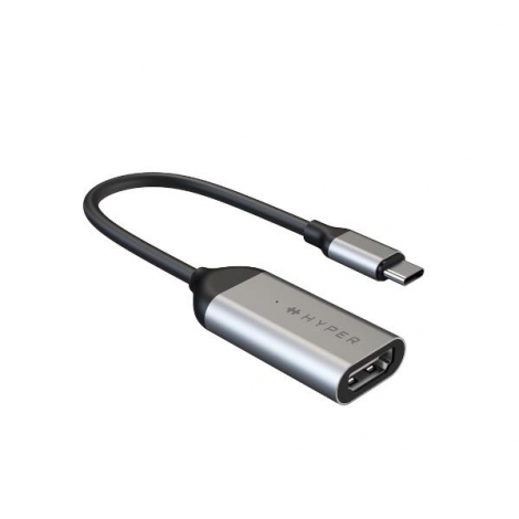 Adaptador Hyper USB-C Macho / HDMI Hembra Silver