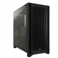 Caja Mediatorre ATX Corsair Icue 4000D RGB Airflow Cristal Templado Black