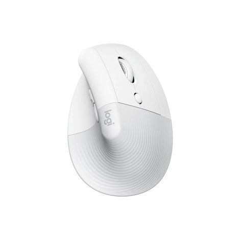 Mouse Logitech Vertical Wireless Lift MAC White