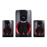 Altavoces Bluetooth Hiditec H400 2.1 40W USB SD Black/Red
