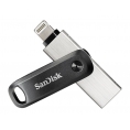 Memoria Lightning / USB 3.0 256GB Sandisk Ixpand GO Silver / Black