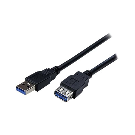 Cable Startech USB 3.0 Macho / USB Hembra 2M Black