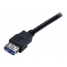 Cable Startech USB 3.0 Macho / USB Hembra 2M Black