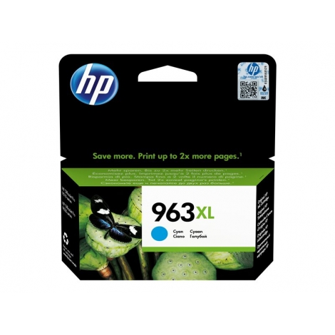 Cartucho HP 963XL Cyan Officejet PRO 9010 9020 1600 PAG