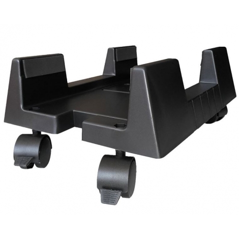 Soporte CPU con Ruedas Ewent Black