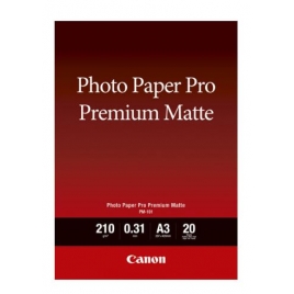 Papel Canon Fotografico PM-101 PRO Premium Matte II 29.7X42CM 20H