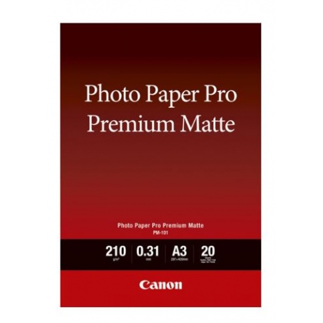 Papel Canon Fotografico PM-101 PRO Premium Matte II 29.7X42CM 20H