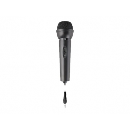 Microfono Mano Krom KYP 3.5MM Cableado Black