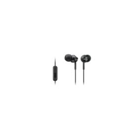 Auricular IN-EAR + MIC Sony MDR-EX110AP Jack Black