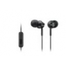 Auricular IN-EAR + MIC Sony MDR-EX110AP Jack Black
