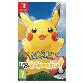 Juego Switch Pokemon Lets GO Pikachu
