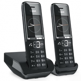 Telefono Inalambrico Siemens Gigaset Comfort 550 DUO Black