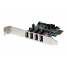 Controladora PCIE Startech USB 3.0 4P LP