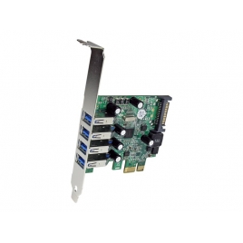 Controladora PCIE Startech USB 3.0 4P LP